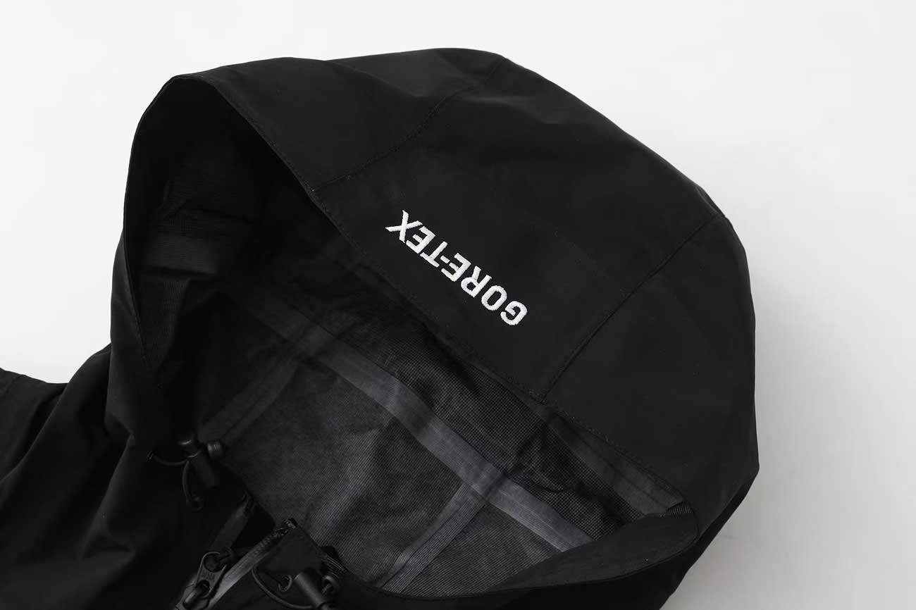 Supreme Vanson Leathers Gore Tex Shell Jacket Black Blue White Fw25 (11) - www.newkick.vip